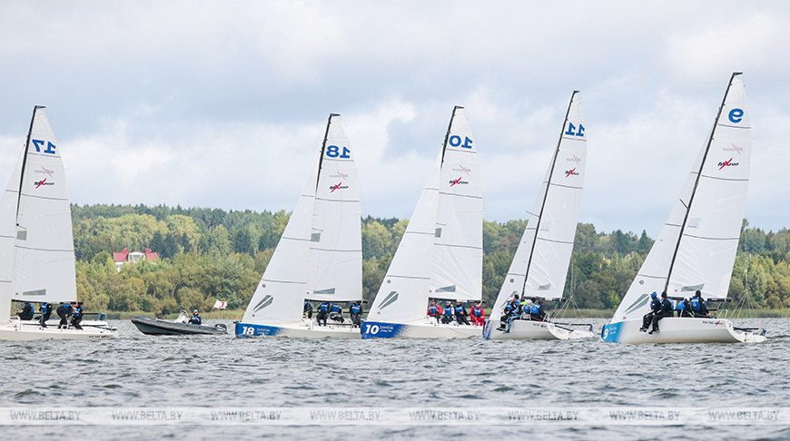 Чемпионат БРИКС по парусному спорту прошёл на Минском море