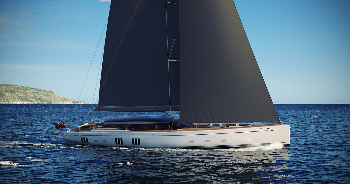 Верфь Oyster Yachts представила 36-метровый парусный флагман Oyster 36M